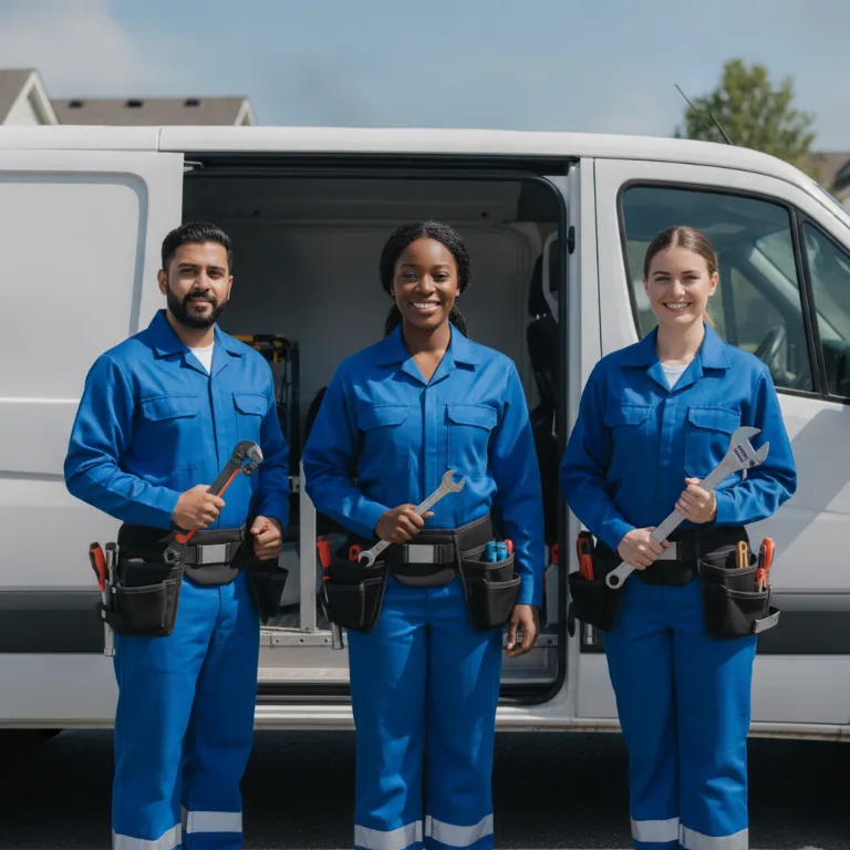 Plumber team in New Brunswick